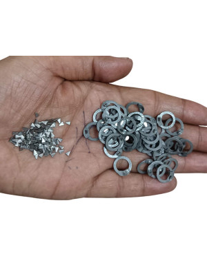 8 MM Wedge Riveted Loose Rings and Rivets